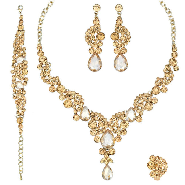 Fashion Crystal Jewelry Sets - Wnkrs