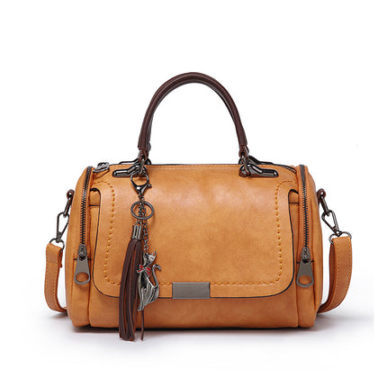 Women's Elegant Casual Bag with Tassel - Wnkrs