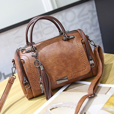 Women's Elegant Casual Bag with Tassel - Wnkrs