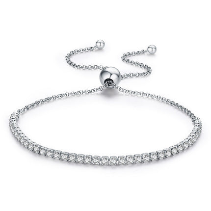 Women’s Thin Silver Chain Bracelet - Wnkrs
