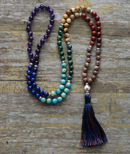 Natural Stone Chakra Necklace - wnkrs