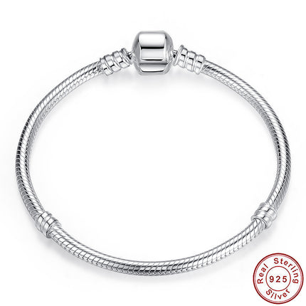 Charming Women's Sterling Silver Bracelet - Wnkrs