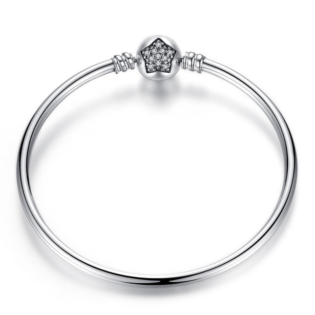 Charming Women's Sterling Silver Bracelet - Wnkrs