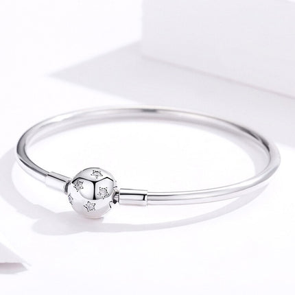 Elegant 925 Sterling Silver Bangle - Wnkrs