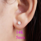 5 mm-0-20 pulgadas-14k / Oro blanco