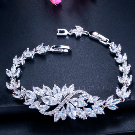 Luxury Womens Zircon Bracelet - Wnkrs