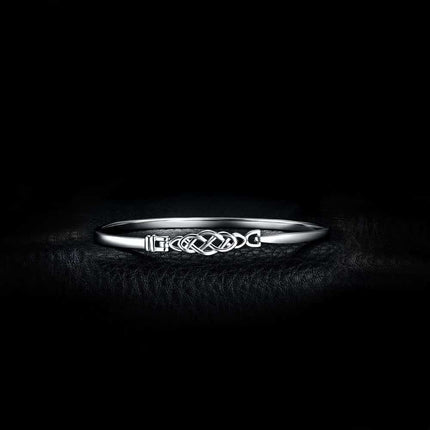 Celtic Knot Designed 925 Sterling Silver Bracelet for Women - Wnkrs