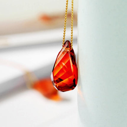 Elegant Women's Drop Earrings with Swarovski Crystals - Wnkrs