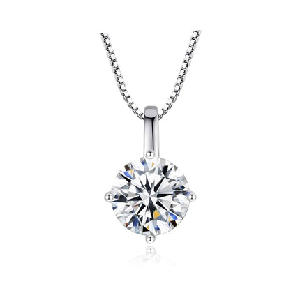 Natural Moissanite Diamond Necklace for Women - Wnkrs