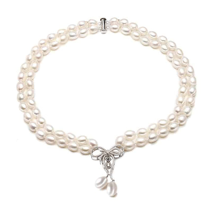 Artistic Pearls Choker for Women - Wnkrs
