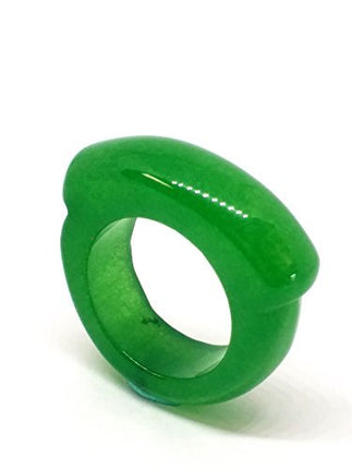 Natural Green Jade Ring - Wnkrs