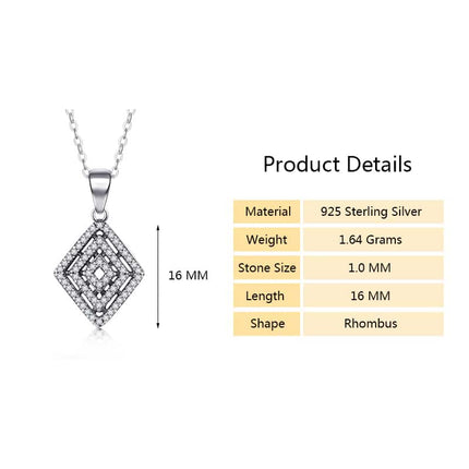 Sterling Silver Spider Webs Classic Pendant Necklace - wnkrs