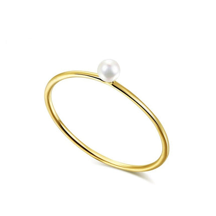 14K Yellow Gold Women's Pearls Ring - wnkrs