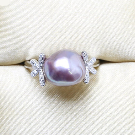 Elegant Natural Pearl Ring for Women - Wnkrs