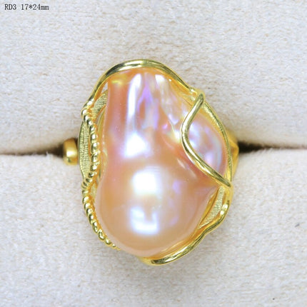 Bohemian Adjustable Pearl Ring for Women - Wnkrs