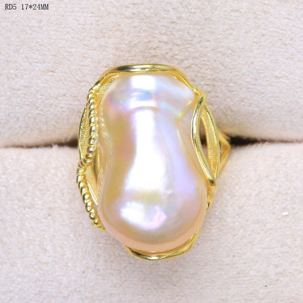 Bohemian Adjustable Pearl Ring for Women - Wnkrs