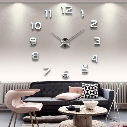 Minimalistic Acrylic Wall Sticker Clock - wnkrs