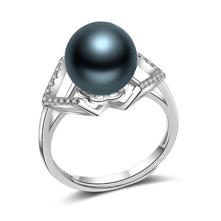 925 Sterling Silver Pearl Ring for Women - wnkrs