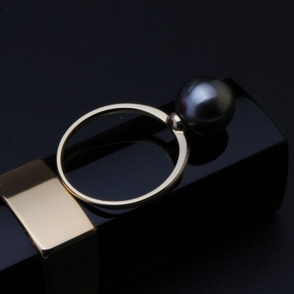 15K Gold Elegant Pearl Ring for Women - wnkrs