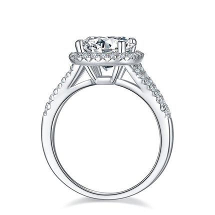3 Carats Real Moissanite Ring - wnkrs