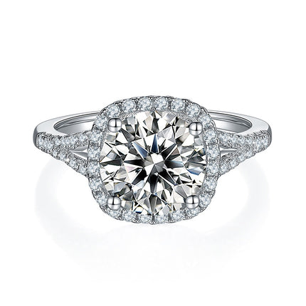 3 Carats Real Moissanite Ring - wnkrs