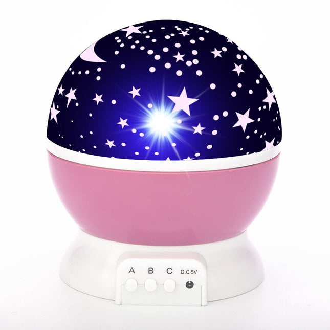 LED Starry Sky Rotating Night Light - Wnkrs