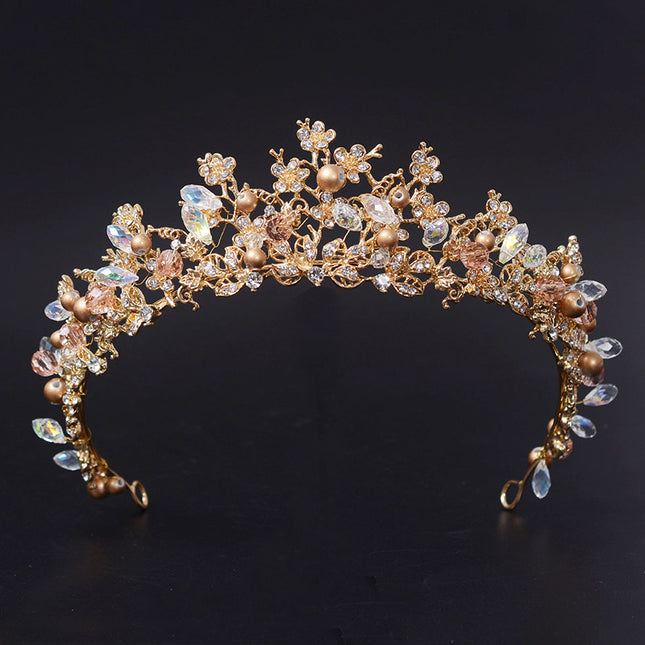 Elegant Crystal Rhinestone Bridal Headband - Wnkrs
