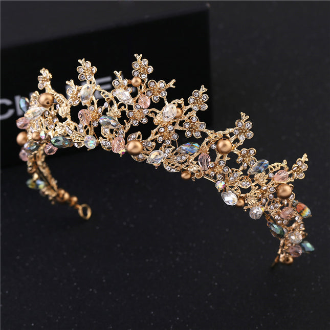 Elegant Crystal Rhinestone Bridal Headband - Wnkrs