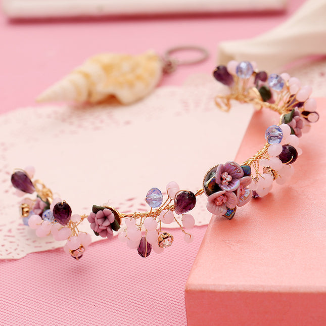 Women's Handmade Floral Tiara - wnkrs