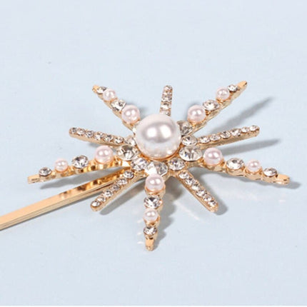 Women's Star Shape Rhinestone Hair Pin - Wnkrs