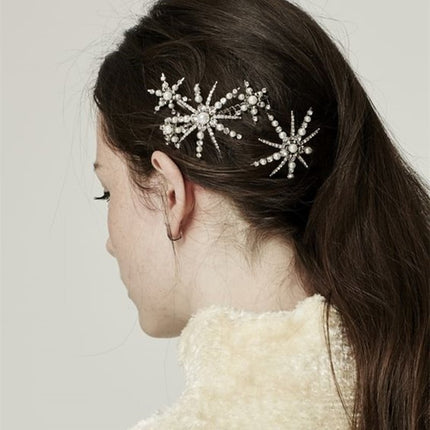 Women's Star Shape Rhinestone Hair Pin - Wnkrs