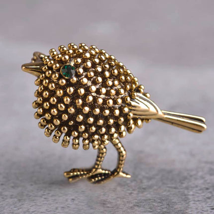 Women's Vintage Bird Brooch - Wnkrs