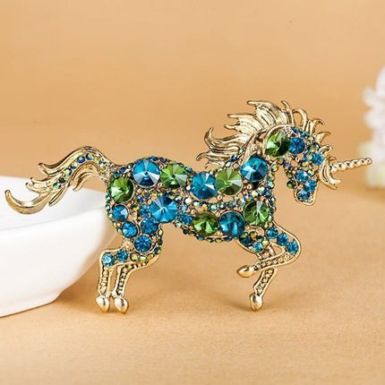 Kawaii Vintage Horse Shaped Women's Brooches - Wnkrs