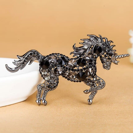 Kawaii Vintage Horse Shaped Women's Brooches - Wnkrs