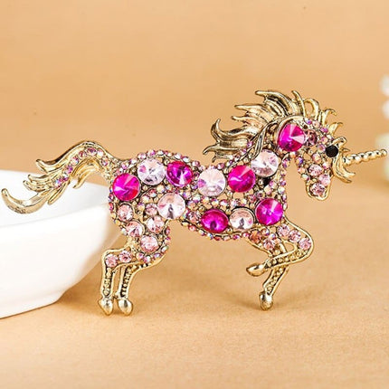 Kawaii Vintage Horse Shaped Women's Brooches - Wnkrs