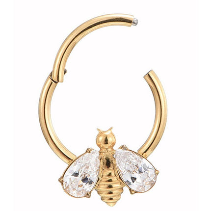 Bee Shaped Nose Ring - Wnkrs