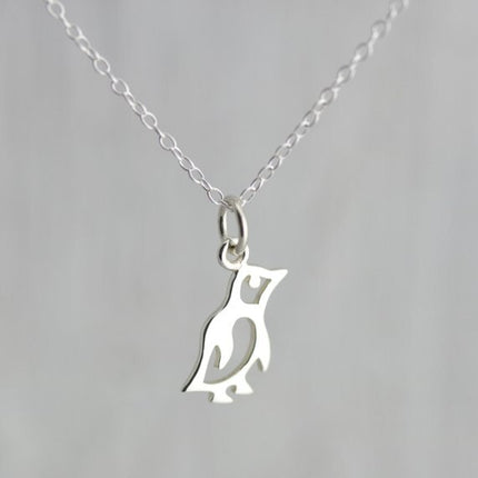 Arctic Baby Penguin Shaped Necklace - Wnkrs