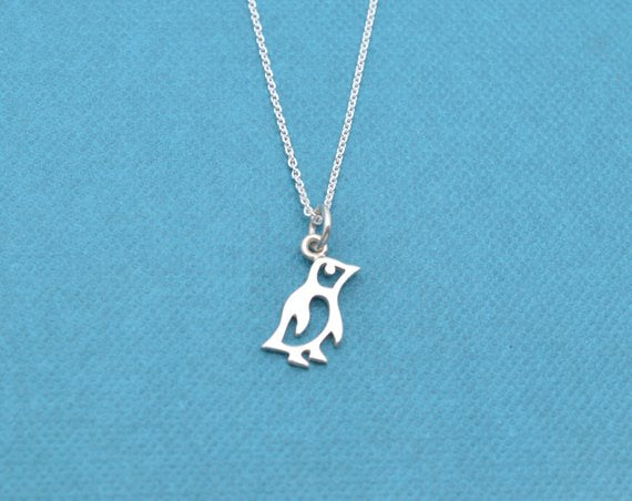 Arctic Baby Penguin Shaped Necklace - Wnkrs
