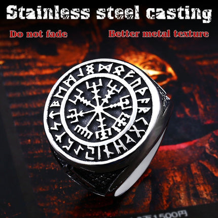 Men's Nordic Stainless Steel Ring - Wnkrs