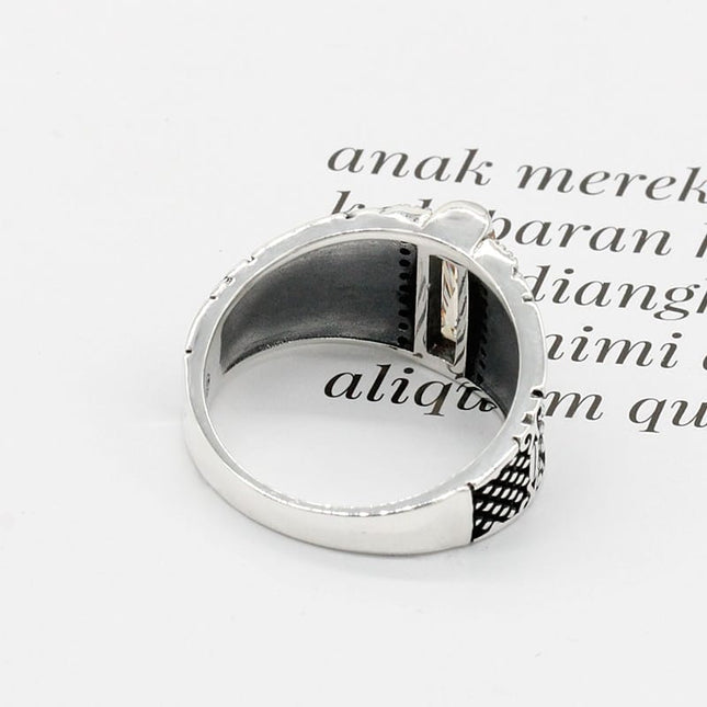 Men Silver Engagement Rings - Wnkrs