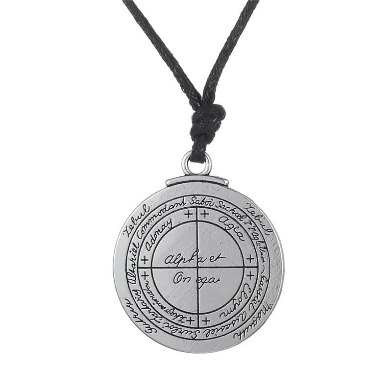 Double-Sided Key of Solomon Talisman Necklace