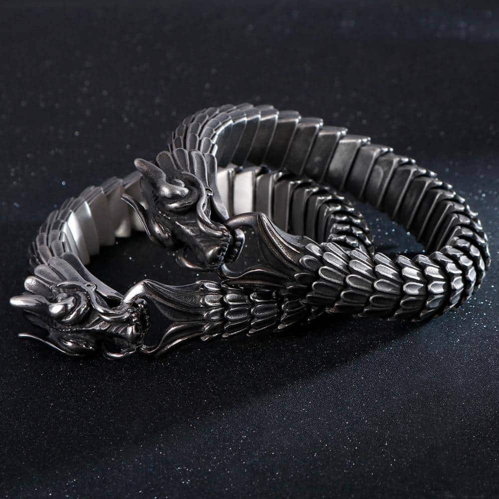 Men's Vintage Dragon Chain Bracelet