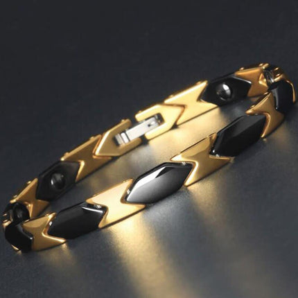 Ceramic and Stainless Steel Rhombus Bracelet - Wnkrs
