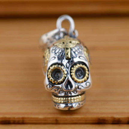 925 Silver Skull Pendants for Men - wnkrs