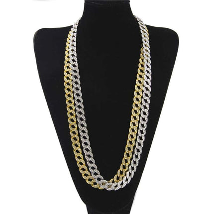 Men's Hip Hop Iced Out Rhinestone Chains - Wnkrs
