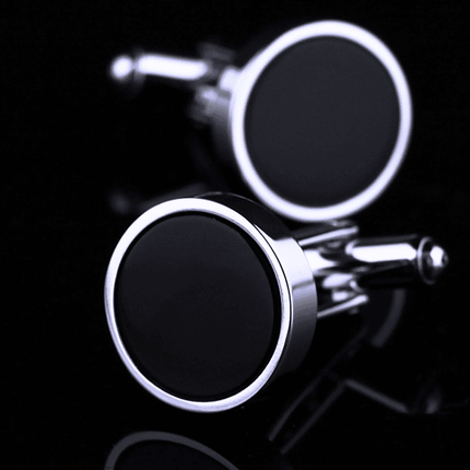 Classic Circle Shaped Cufflinks - Wnkrs