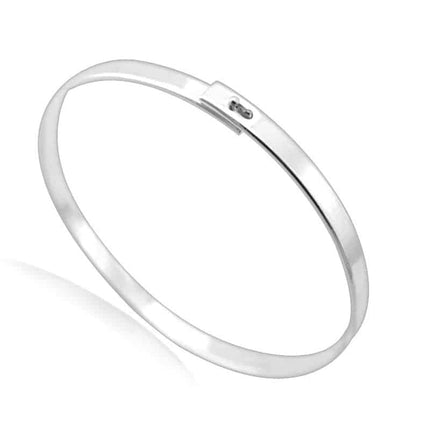 Elegant Minimalistic Steel Men's Bangle Bracelet - Wnkrs