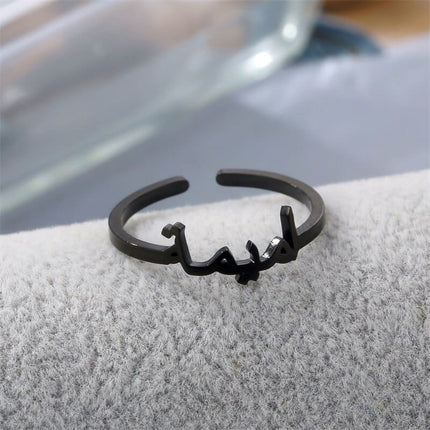 Customized Arabic Adjustable Ring - Wnkrs