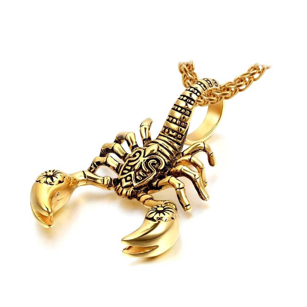 Men's Scorpion Necklace