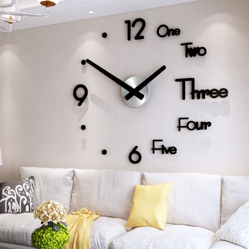DIY 3D Wall Clock